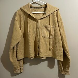 American Eagle Outfitters Tan Corduroy Jacket